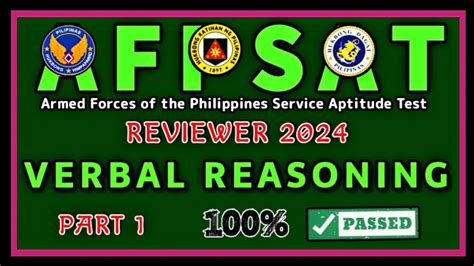 afsat|AFP Service Aptitude Test (AFPSAT) Reviewer .